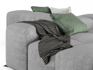 Pixel modular sofa by Saba Vol-2 3D Model