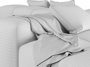 Pixel modular sofa by Saba Vol-2 3D Model