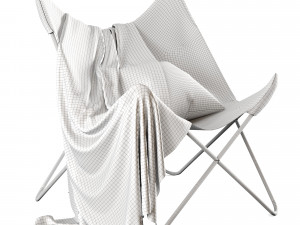 Butterfly Chair 3D मॉडल