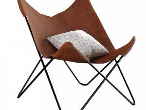 Butterfly Chair 3D मॉडल