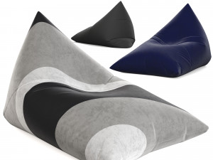 Bean Bag Chair by Woodnote 3D 模型