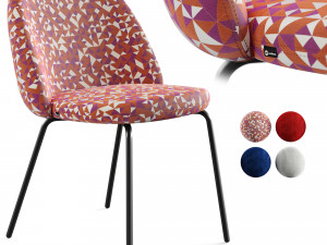 Iola chair by Miniforms 3D Model