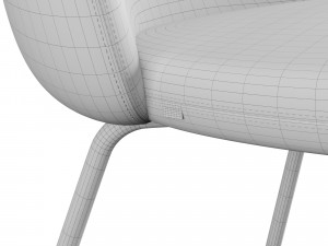 Iola chair by Miniforms 3D मॉडल