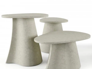 Fossil コーヒーテーブル by MDF italia 3Dモデル