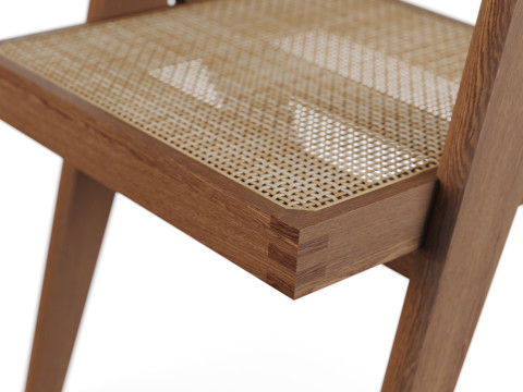 Office Chair by Pierre Jeanneret Model 3D