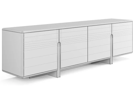 Palatine Sideboard by RocheBobois 3D Model