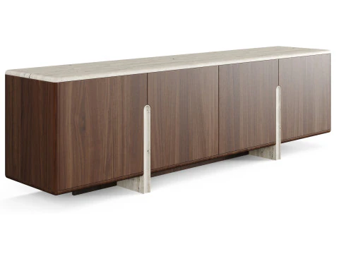 Palatine Sideboard by RocheBobois 3D Model