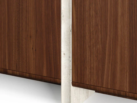 Palatine Sideboard by RocheBobois 3D Model
