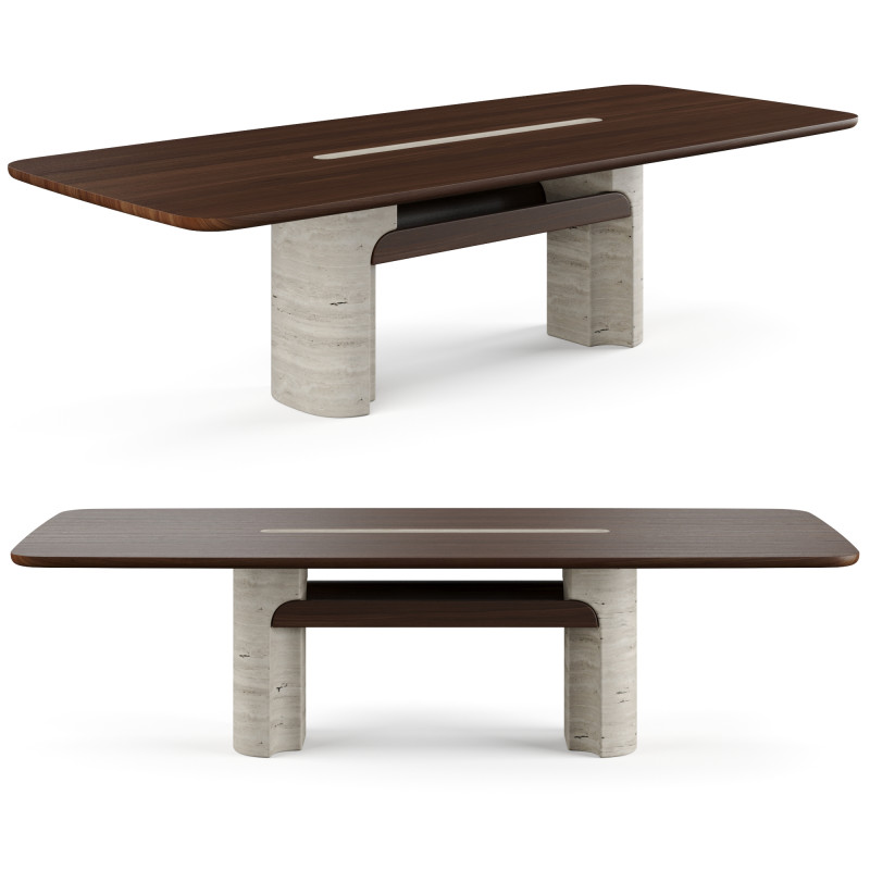 PALATINE Table by RocheBobois 3D 모델 .c4d .max .obj .3ds .fbx .stl .blend