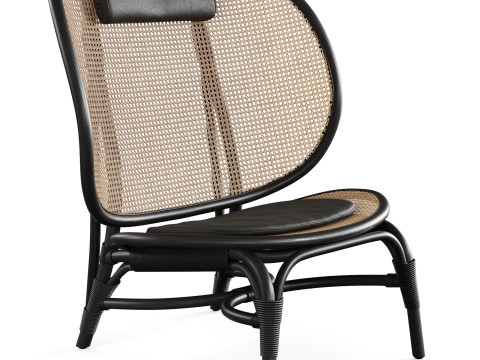 Nomad Bamboo Chair by Norr11 3D 模型
