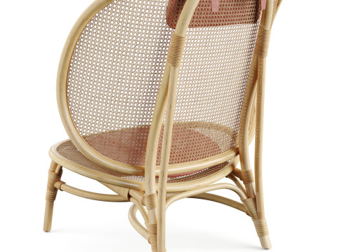 Nomad Bamboo Chair by Norr11 3D 模型