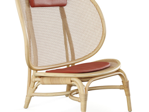 Nomad Bamboo Chair by Norr11 3D 模型
