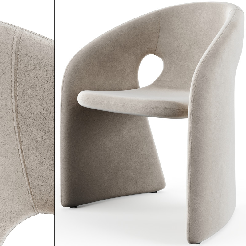 Celeste2 Armchair by Roche Bobois Modello 3D .c4d .max .obj .3ds .fbx .stl .blend 