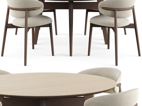 Calligaris Dining set by 3D Model