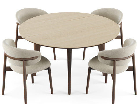 Calligaris Dining set by 3D 模型