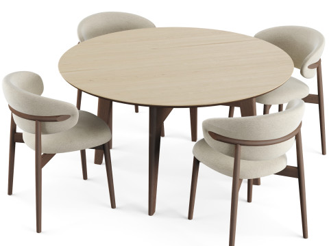 Calligaris Dining set by 3D 模型