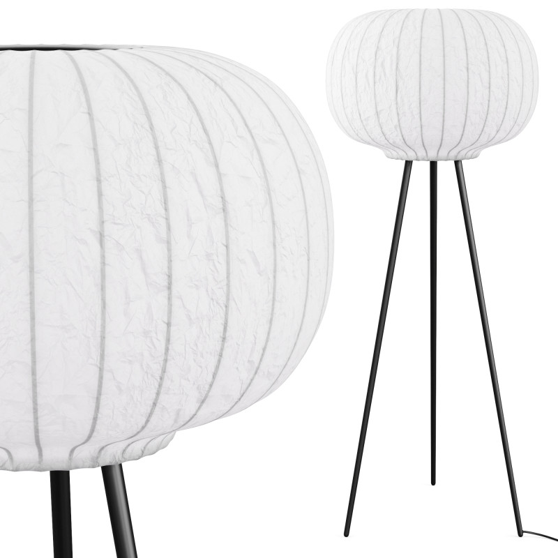 Paper 581 floor lamp by VIPP 3D Model .c4d .max .obj .3ds .fbx .stl .blend 