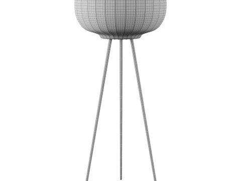 Paper 581 floor lamp by VIPP 3D Model