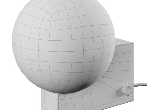 Journey SHY1 table lamp by Tradition Model 3D