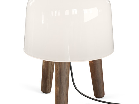 Milk NA1 table lamp by Tradition 3D मॉडल