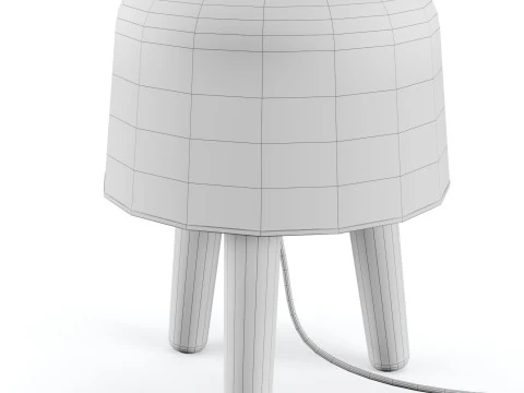 Milk NA1 table lamp by Tradition 3D Model