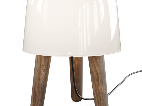 Milk NA1 table lamp by Tradition Modello 3D