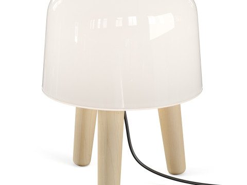 Milk NA1 table lamp by Tradition Modello 3D