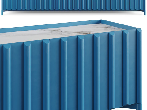 Container Sideboard by Miniforms 3D Model