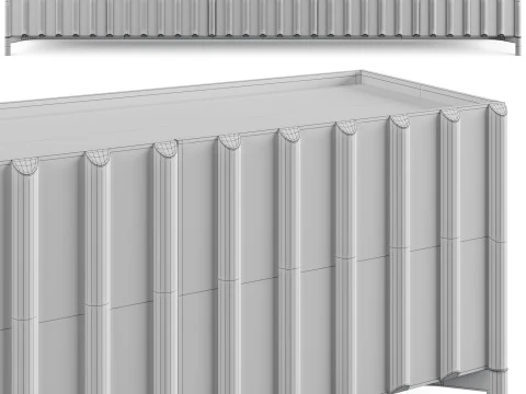 Container Sideboard by Miniforms 3D Model