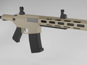 aac pdw honey badger 3D Model