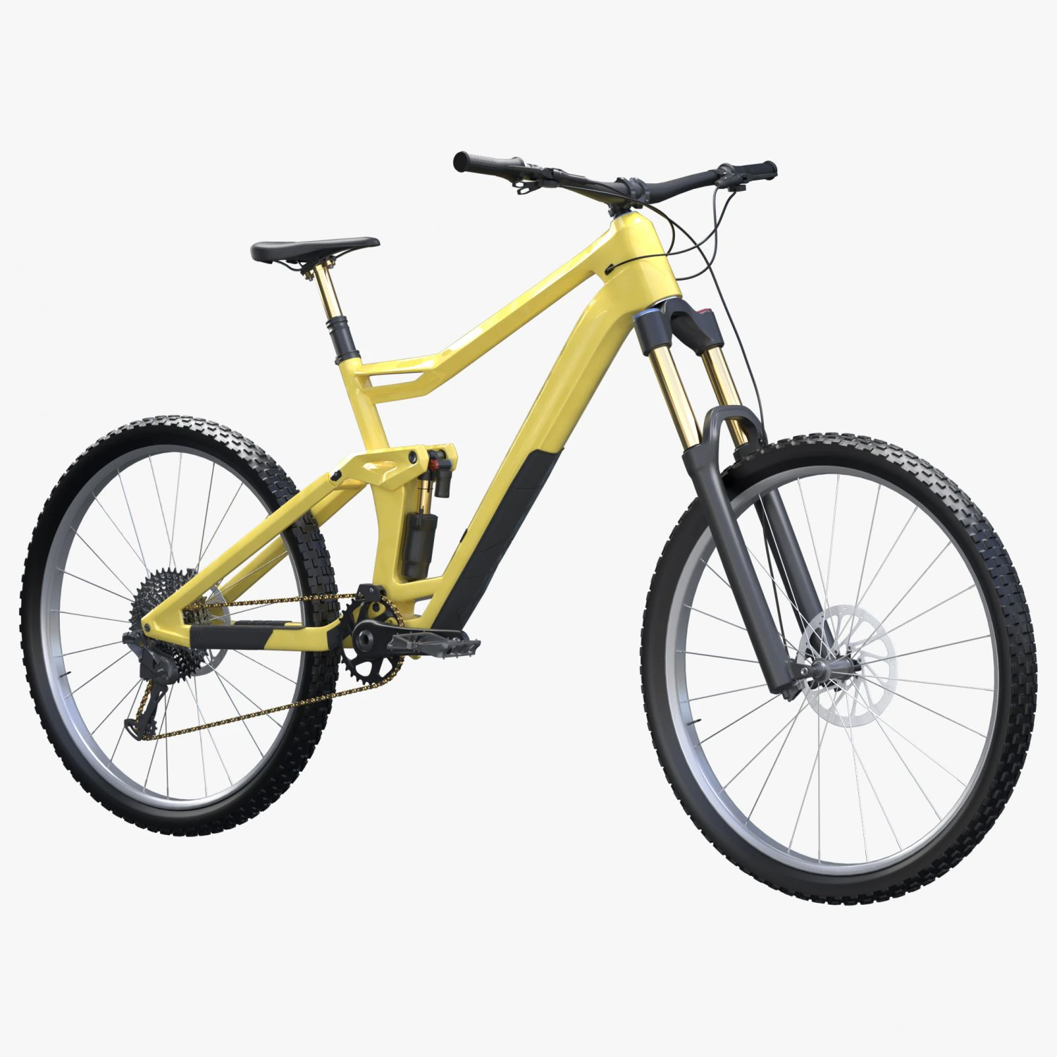 mountain bike mtb 3D Model .c4d .max .obj .3ds .fbx .stl .blend