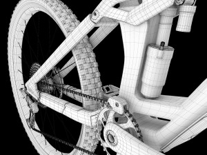 mountain bike mtb 3D Model