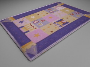carpet for kids room Modello 3D