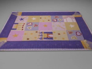 carpet for kids room 3D Model
