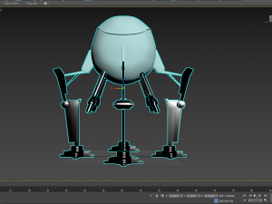mini robot Model 3D