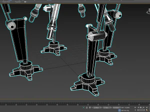 mini-rob&ocirc; Modelo 3D