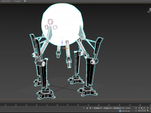 mini robot Model 3D