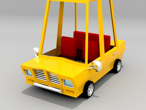 car model Modèle 3D