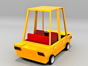 car model Modèle 3D