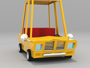 car model Modèle 3D
