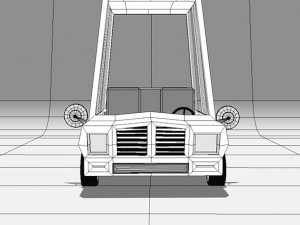 car model Modèle 3D