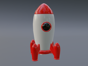 rocket 3D Model