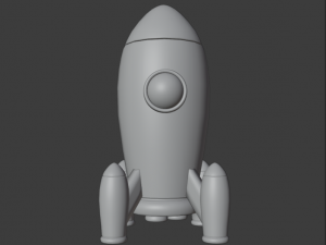 rocket 3D Модель