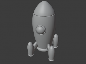 rocket 3D Модель