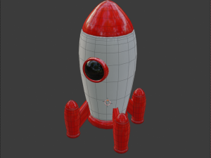 rocket 3D Модель