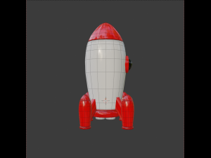 rocket 3D Модель