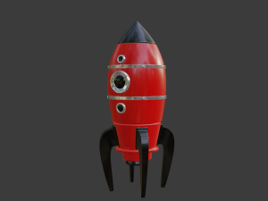 rocket 3D Model