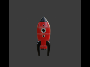 rocket 3D Модель
