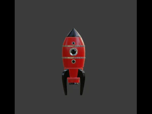 rocket 3D Model
