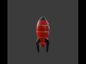 rocket 3D Модель